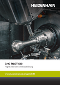 CNC PILOT 640: Tornitura high-end